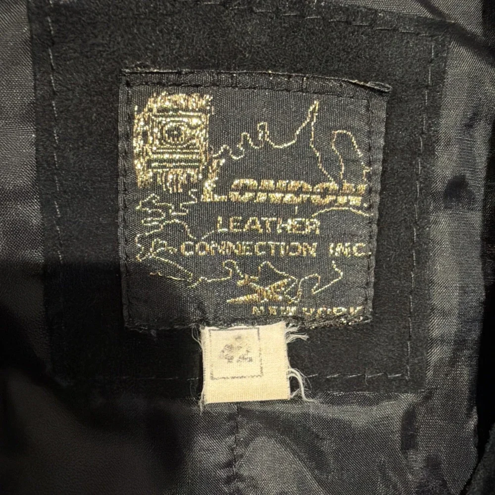 London Leather Collection vtg signs
